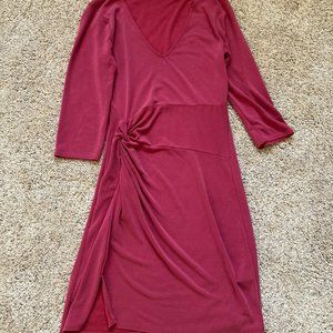 Abercrombie Dress Dusty Rose Thigh Length Medium